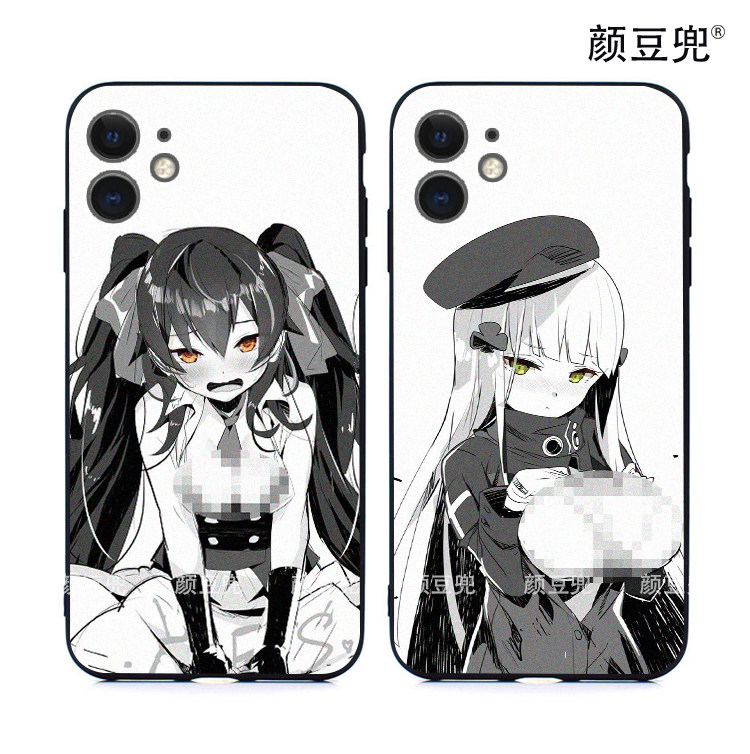 hk416少女前线12适用手机壳苹果