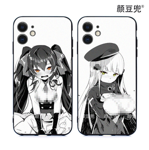 HK416少女前线12适用11 PRO苹果XS MAX手机壳8P华为mate40枪娘XR