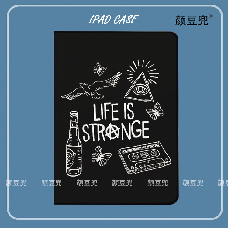 游戏Life is Strange奇异人生蝴蝶ipad10.2适用于air7 5/6第十11代10.9保护套pro11笔槽mini6 7小米7 8 Pro壳