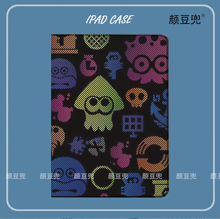 Splatoon喷射战士游戏ipad10.2适用air4/5保护套matepad pro11 Air3笔槽mini5/6小米6pro12.9荣耀V8pro华为M6