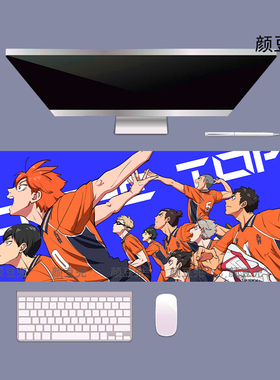 排球少年 日向翔阳 小号动漫周边鼠标垫 大号电竞游戏鼠标垫 锁边