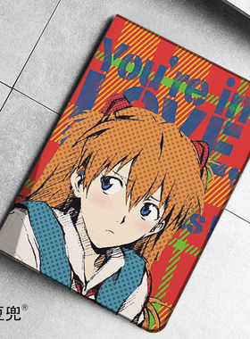 EVA明日香S7 FE 2021福音战士S7 S8 PLUS适用三星S6Lite保护套A7 Lite 防摔mini56壳 三星 A8 T720  T560皮套