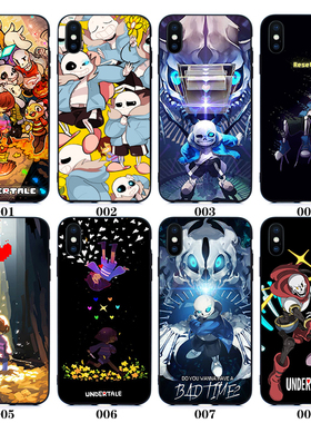 UNDERTALE传说之下iphone11PRO适用XR苹果XSMAX手机壳7/8p华为P30