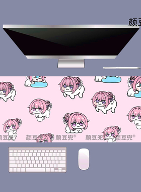 胜利女神nikke桃乐丝doro周边鼠标垫大号电竞游戏 桌面垫 防滑软