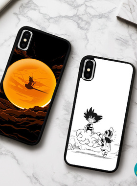 七龙珠/孙悟空11Pro琪琪XS MAX情侣手机壳XR适用苹果7/6s/5s/8plu