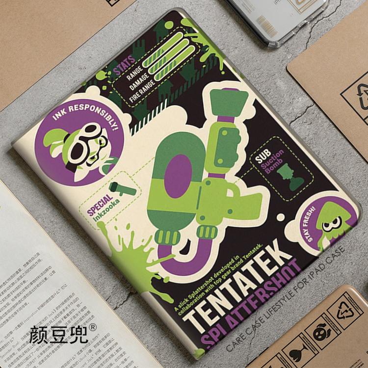 Splatoon喷射战士ipad平板保护套