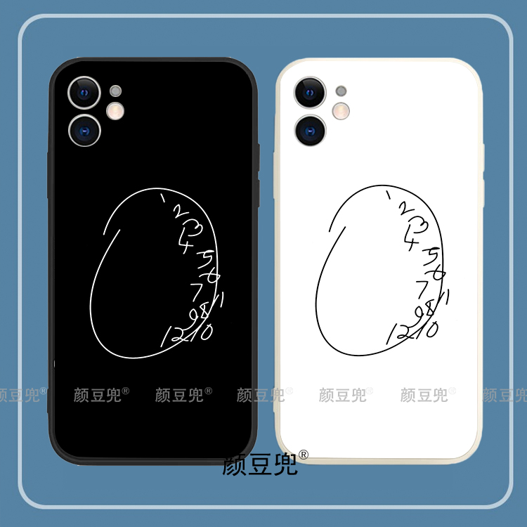 Hannibal Lector Clock时钟13 Pro手机壳11适用XSMAX苹果12汉尼拔