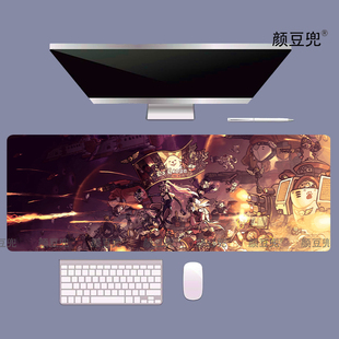 战锤40k帝国之拳 鼠标垫超大号小号 电脑键盘垫电竞游戏桌垫 防滑