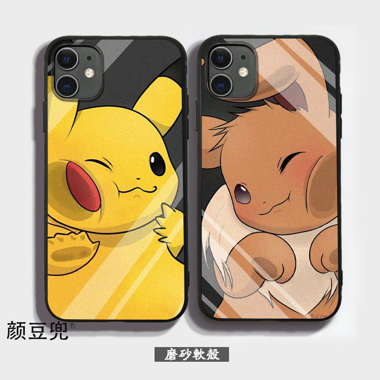 皮卡丘/伊布iphone11Pro张艺兴适用苹果XS MAX手机壳7/8p口袋妖怪