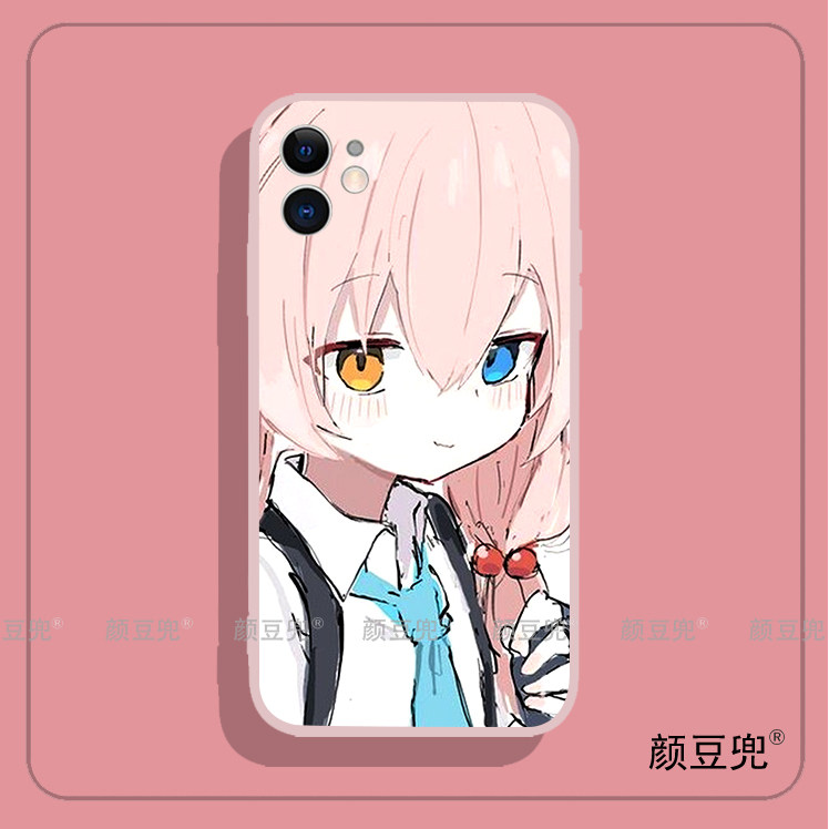 碧蓝蔚蓝档案 小鸟游星野手机壳12 mini适用iphone14promax山海经oppofindx5苹果13 Pro红米k60一加9pro硅胶