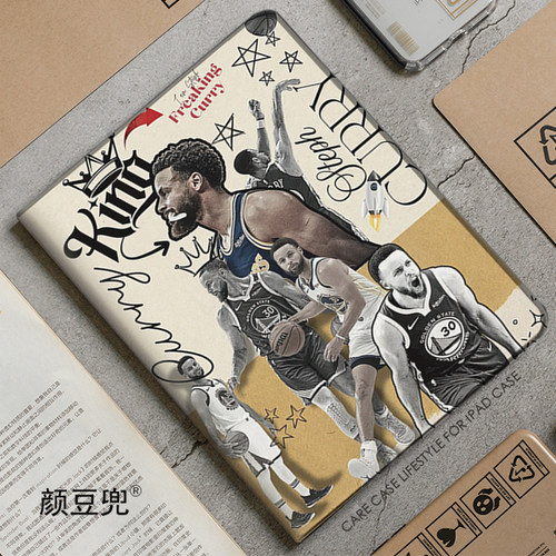 30号Curry库里 周边ipad10.2适用于air7 5/6第十11代ipad7 8 9保护套pro11笔槽mini5 6 7小米6 7 8华为Air12