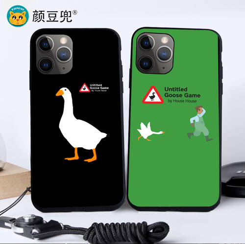 无名之鹅8P搞笑steam游戏11PRO适用SE苹果XS MAX手机壳XR华为mate