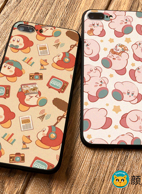 星之卡比11PRO适用XR苹果XSMAX手机壳8P40华为mate30荣耀9粉色壳