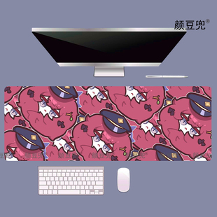 碧蓝档案 伊吕波动漫周边 鼠标垫大号电竞游戏鼠标垫防滑 可水洗