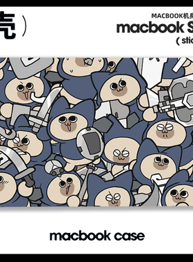 怪物猎人 艾露猫 呆猫 适用苹果macbook air13.3寸pro14笔记本保护壳15寸Max16 M1芯片Macbook电脑保护套M3硬