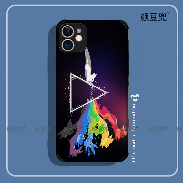 伊布进化宝可梦手机壳iPhone13适用12 Pro苹果11 XS MAXR神奇宝贝