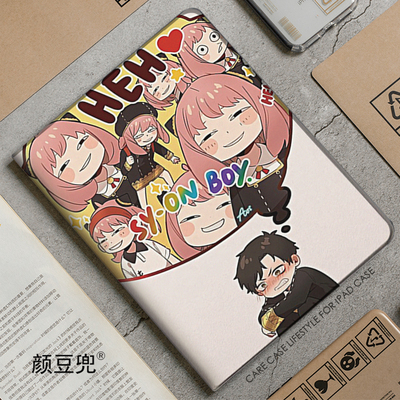 阿尼亚ipad10.2间谍过家家Matep适用air4/5保护套pro11笔槽mini56