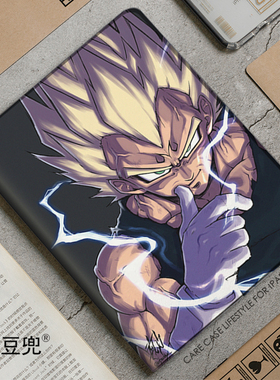 七龙珠贝吉塔ipad10.2适用air4/5保护套pro11笔槽mini5/6壳matepa