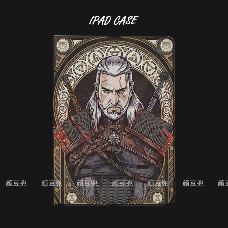 The Witcher巫师3狂猎ipad10.2寸air3/4保护套pro11软9.7壳mini45