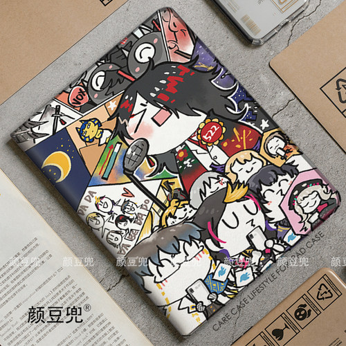 VOX虚拟主播mysta 周边 ipad10.2适用air4/5第十代10.9保护套matepad pro11笔槽mini5/6小米5/6Pro12.9华为M6