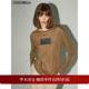 折扣季 COCOBELLA时尚 3D字母印花针织衫 女舒适休闲T恤TS7060
