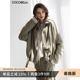COCOBELLA设计感夹克版 拉链卫衣女自发热抗静电休闲外套SE3213