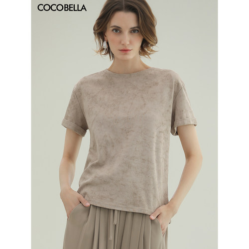 COCOBELLA古法炒色短袖T恤