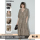 提花炒色国风盘扣连衣裙女FR0020 轻奢新中式 COCOBELLA 100%人丝