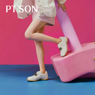 百田森鞋子女ins潮百搭小众冬季鞋子女2025新款爆款内增高阿甘鞋