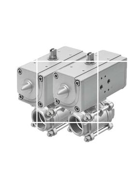 现货球阀驱动单元VZBA-11/2-GG-63-T-22-F0507-V4V4T-PP60