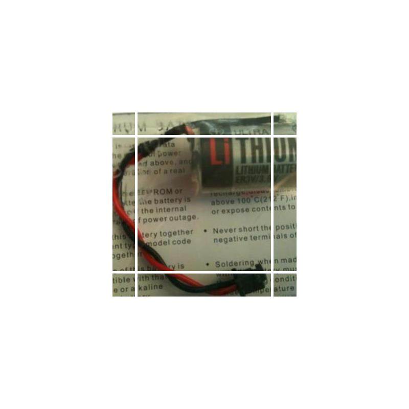 现货ER3V/3.6V适用数控机床锂电池欧姆龙PLC锂电池CP1W/CS1W-BAT0