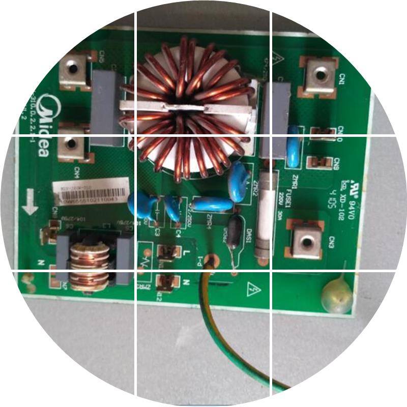 现货美的空调配件滤波板MDV-J80W-310.D.2.2 MDVH-J100W-520.D.2.