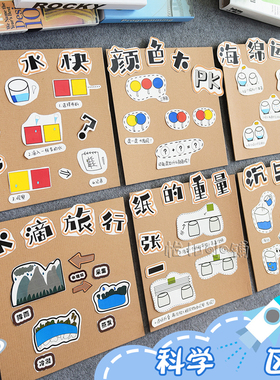 科学主题区角墙饰环创装饰材料