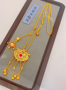 天子门生拨浪鼓系列项链
