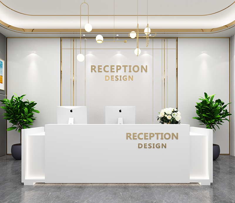 现代简约柜台上海木森林网红