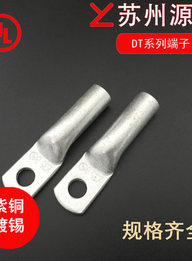 DT35-10平方铜鼻子 铜接头 铜接线鼻 铜鼻子 接线端子