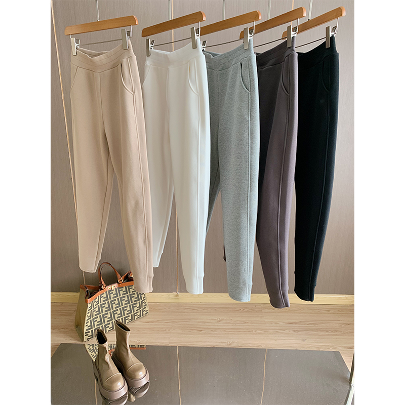 其他百搭高腰锥形显瘦卫裤