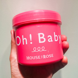 HouseOfRose日本OhBaby温和去角质身体磨砂膏全身清洁570g