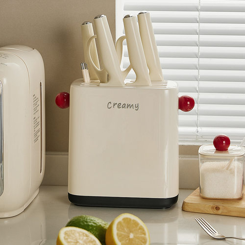 多巴胺刀架置物架多功能厨房轻奢家用筷子筒高颜值收纳架