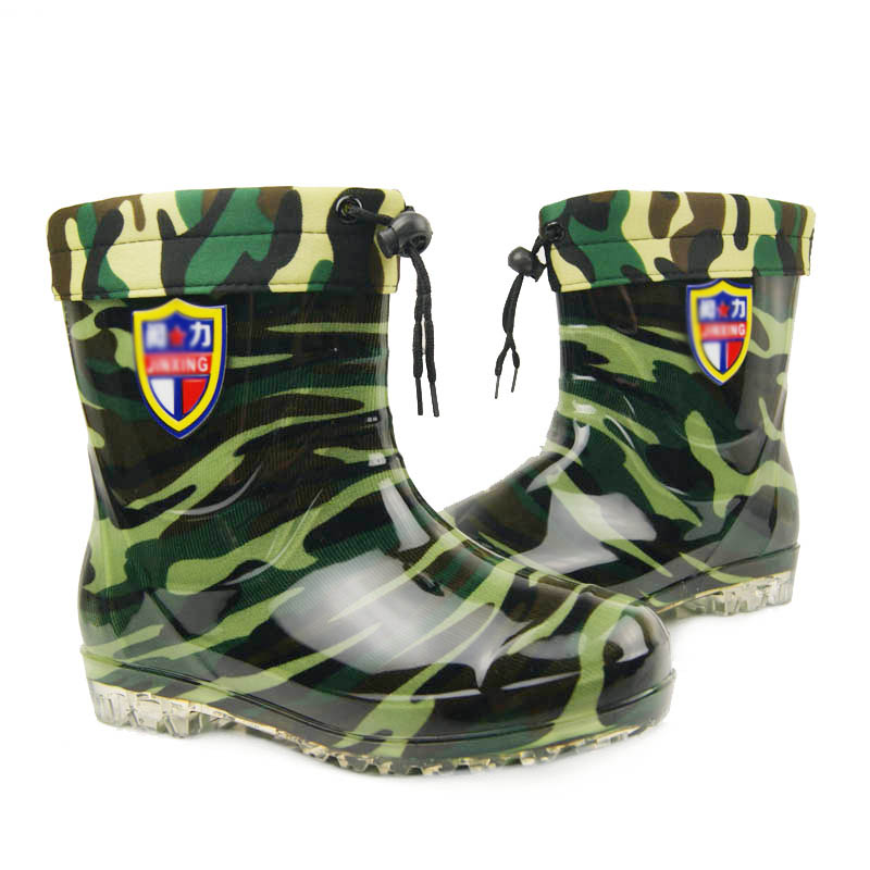 Chaussures - bottes caoutchouc homme pour hiver - semelle tendon - Ref 962204 Image 4