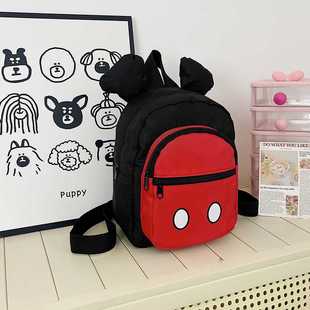 Z家新款 幼儿园书包卡通儿童书包女童米老鼠小手挂饰背包童趣双肩
