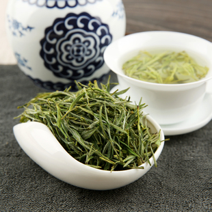 茶叶绿茶黄石溪茶叶毛峰新茶明前毛尖安徽九华佛茶罐装500克包邮