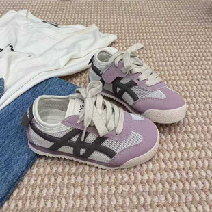 YG网面透气宝宝德训板鞋儿童软底阿甘鞋男女童运动鞋2026春夏新款