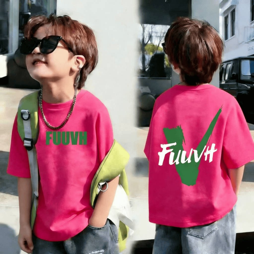 【纯棉】儿童夏季百搭短袖T恤韩版爆款男童中小童宝宝帅气上衣t恤