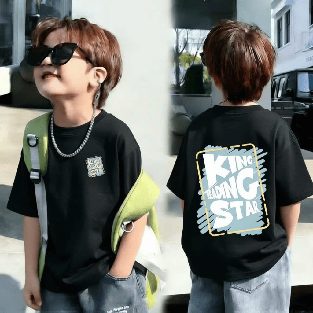 【纯棉】儿童夏季百搭短袖T恤韩版爆款男童中小童宝宝韩版上衣t恤