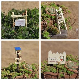 日式树脂复古花插花桶花园多肉仙组盆小植物花插创意摆件阳台花园