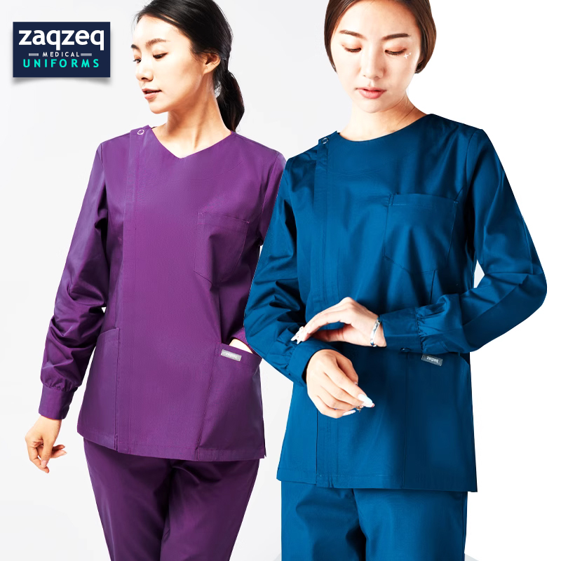 侧拉链洗手衣玉蕊手术室工作服