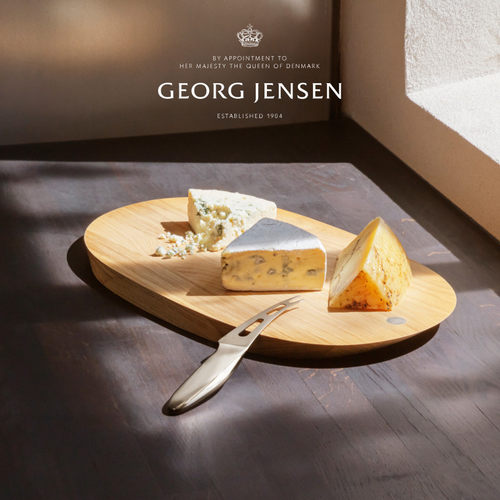 GeorgJensen乔治杰生ALFREDO木质砧板托盘北欧家居餐厅