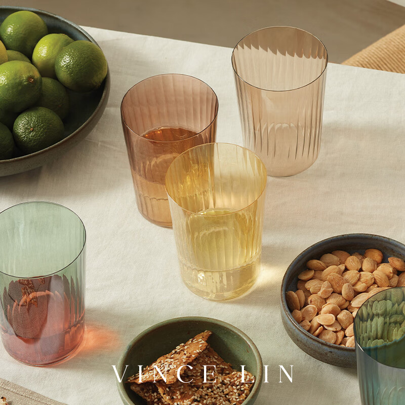 LSA玻璃家用现代手工酒杯