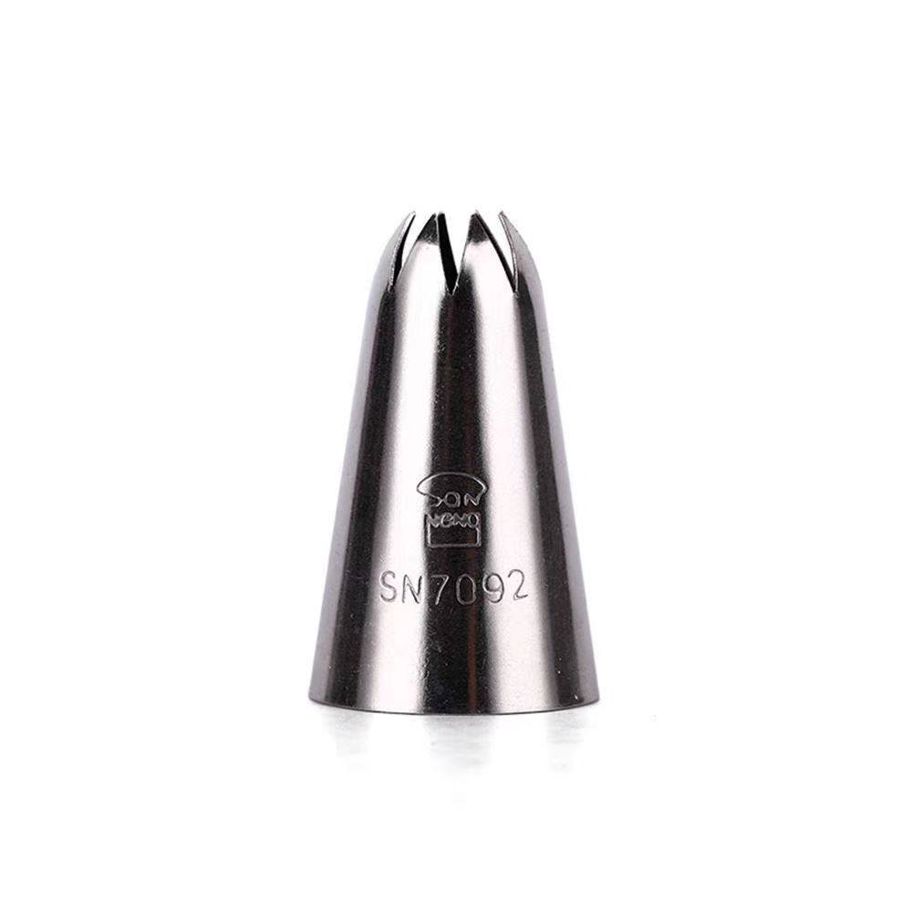 三能sn7092裱花嘴珍妮曲奇饼干8齿花嘴中号曲奇裱花嘴 曲奇酱